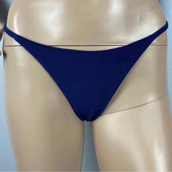 NEW ONIA NAVY TERRY BIKINI BOTTOM - Picture 2 of 7